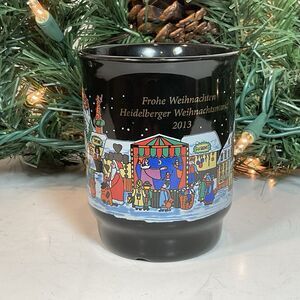Heidelberg Gluhweïn Mug 2013 Weihnachtsmarkt Germany Christmas Market 8 Oz